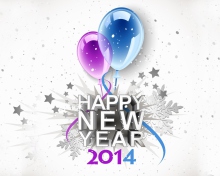 Das Happy New Year 2014 Wallpaper 220x176