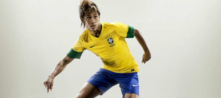 Fondo de pantalla Neymar da Silva Santos 720x320