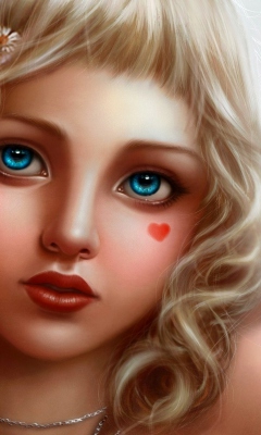 Screenshot №1 pro téma Girl In Love 240x400