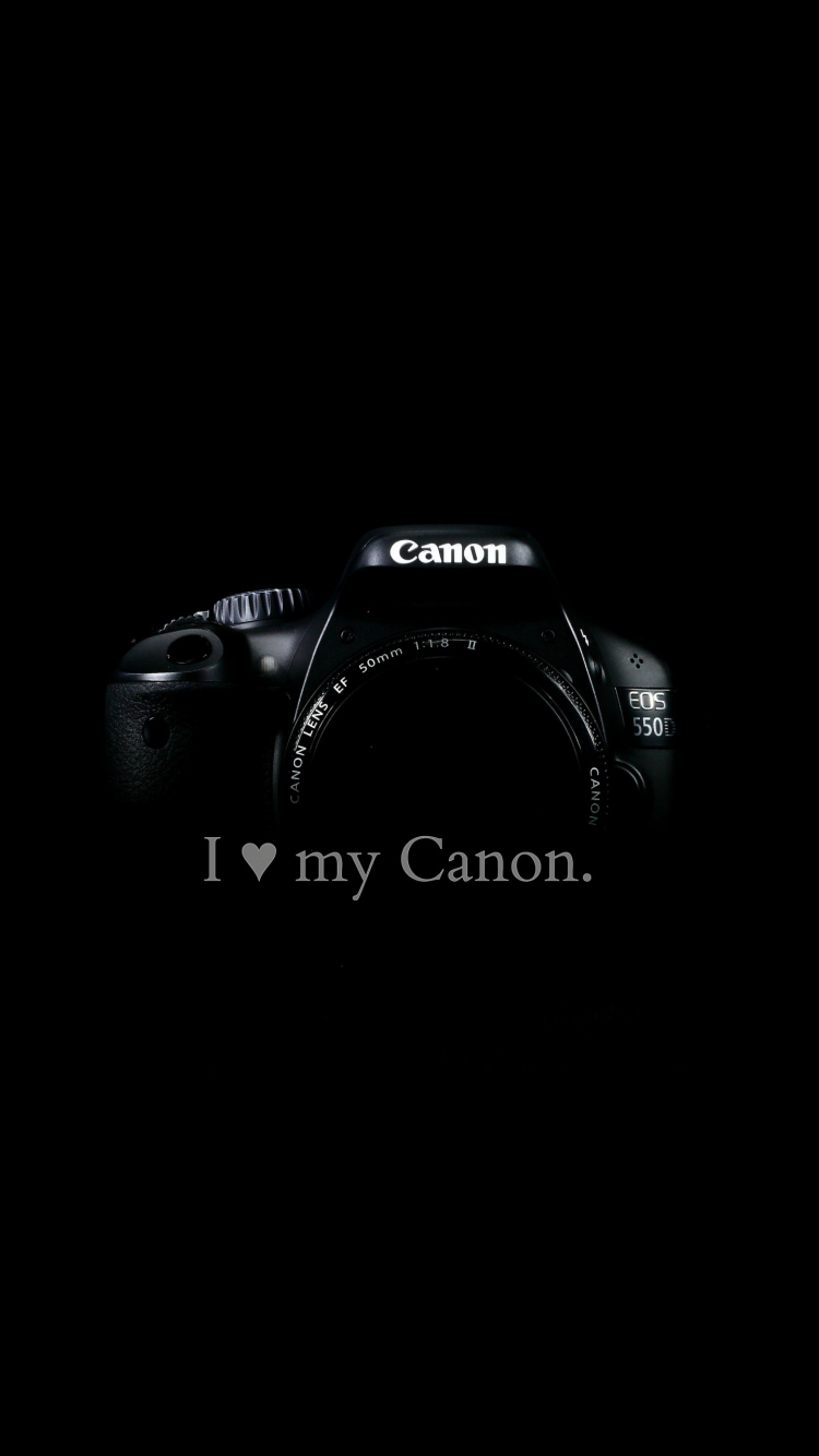 Screenshot №1 pro téma I Love My Canon 750x1334