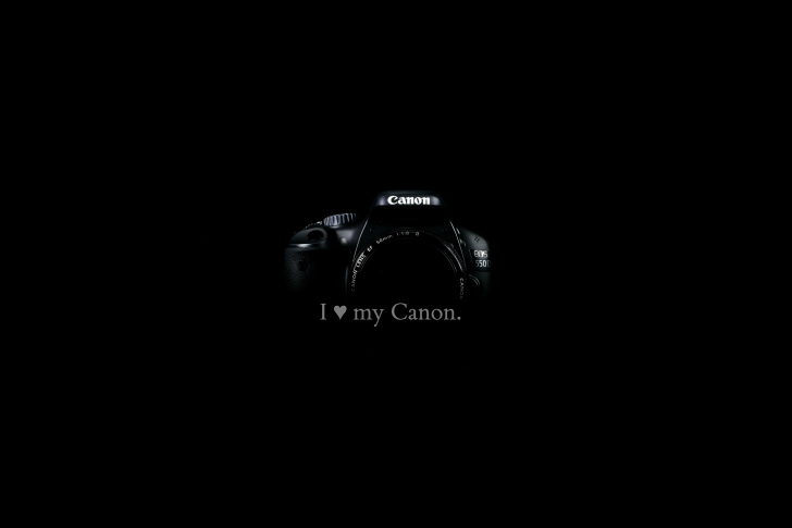 Обои I Love My Canon