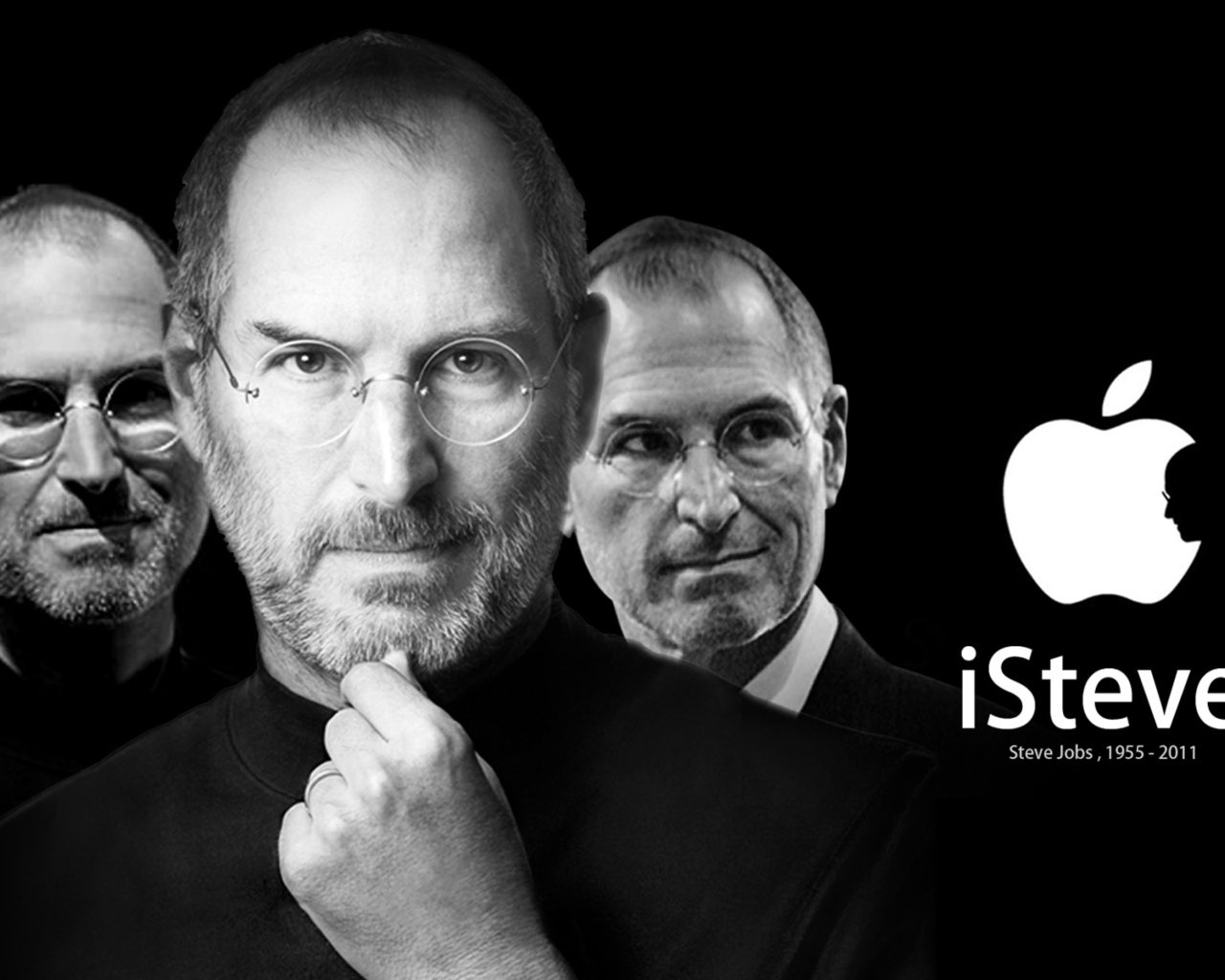 Das ISteve Jobs Wallpaper 1280x1024