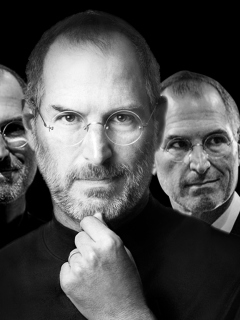 Screenshot №1 pro téma ISteve Jobs 240x320