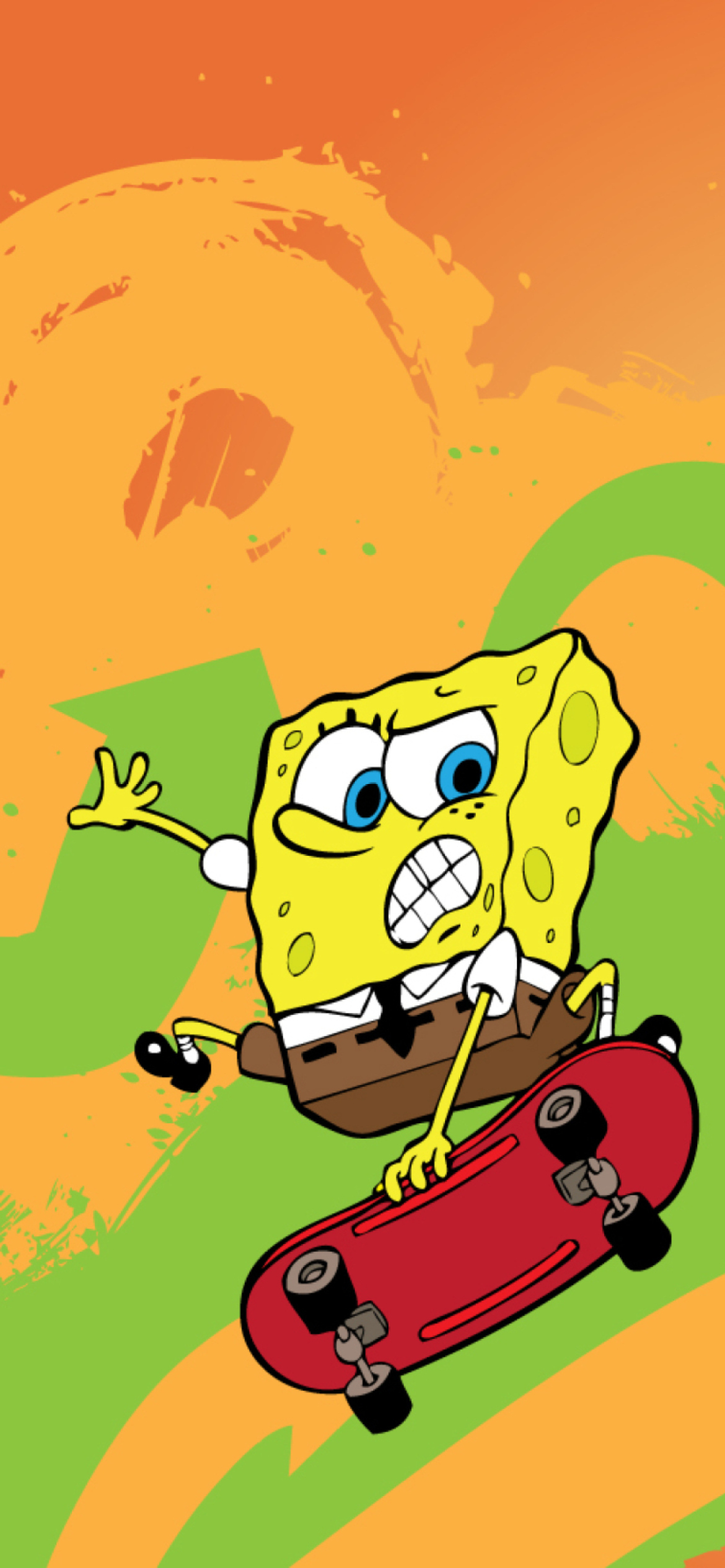 Sfondi Spongebob Skater 1170x2532