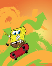 Sfondi Spongebob Skater 176x220