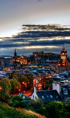 Edinburgh Lights screenshot #1 240x400