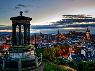 Edinburgh Lights screenshot #1 320x240