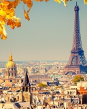 Fondo de pantalla Paris In Autumn 128x160