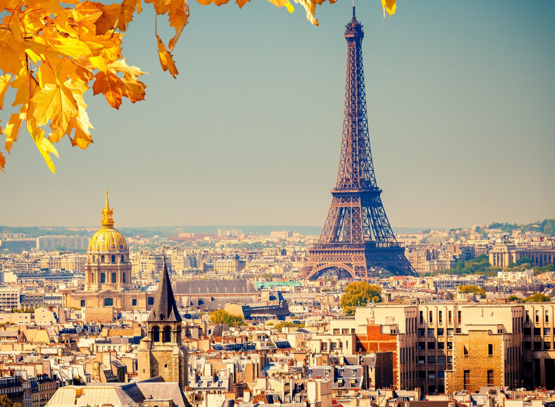 Das Paris In Autumn Wallpaper 1920x1408