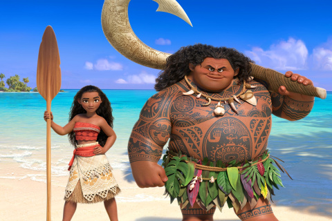 Moana wallpaper 480x320