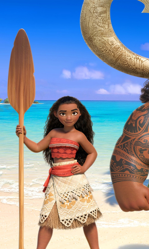 Moana wallpaper 480x800