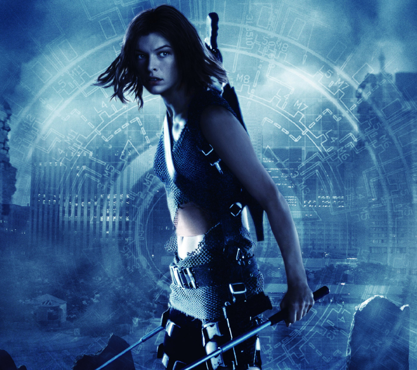 Обои Resident Evil, Milla Jovovich 1440x1280