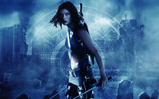 Resident Evil, Milla Jovovich - Obrázkek zdarma pro Nokia X2-01