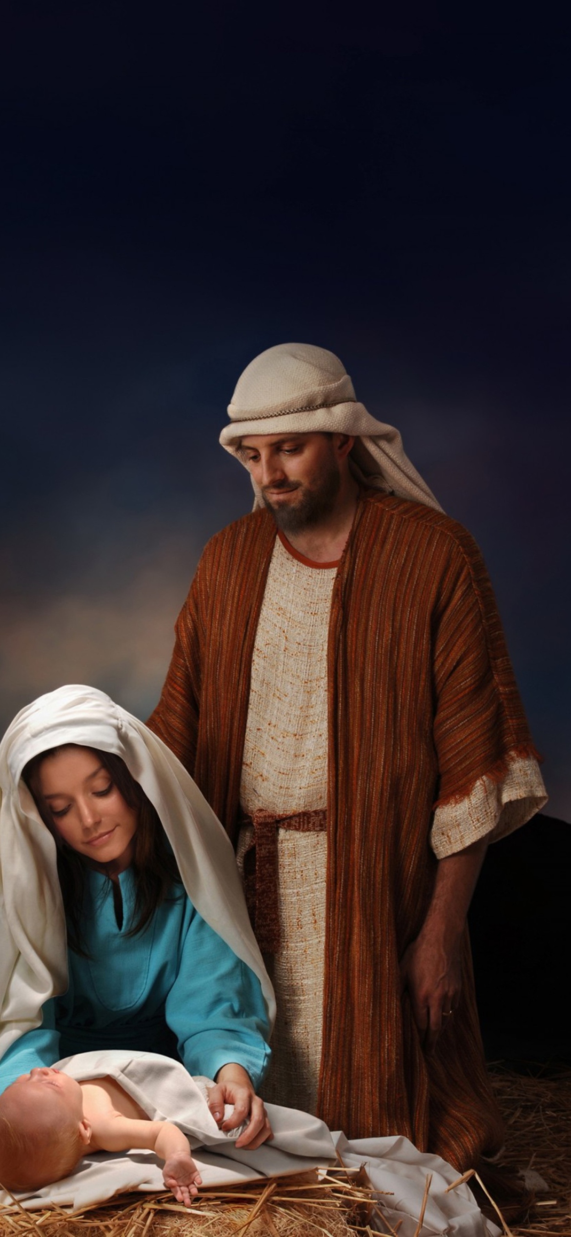 Fondo de pantalla The Birth Of Christ 1170x2532