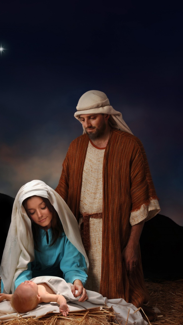 Screenshot №1 pro téma The Birth Of Christ 640x1136