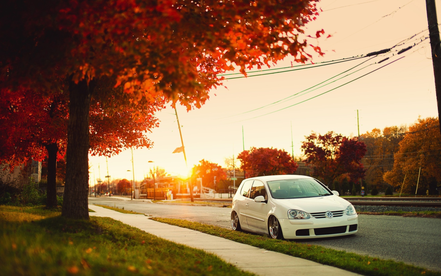 Das Volkswagen Golf Wallpaper 1440x900