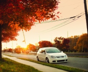 Das Volkswagen Golf Wallpaper 176x144