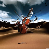 Screenshot №1 pro téma Music And Violin 208x208