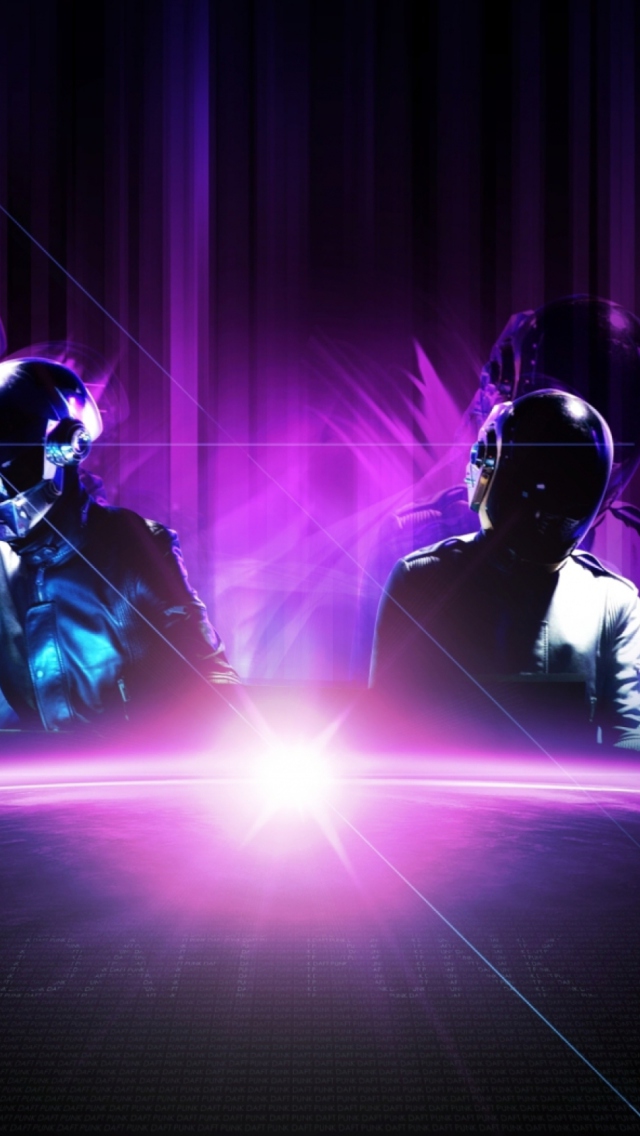 Screenshot №1 pro téma The Radiance of Daft Punk 640x1136