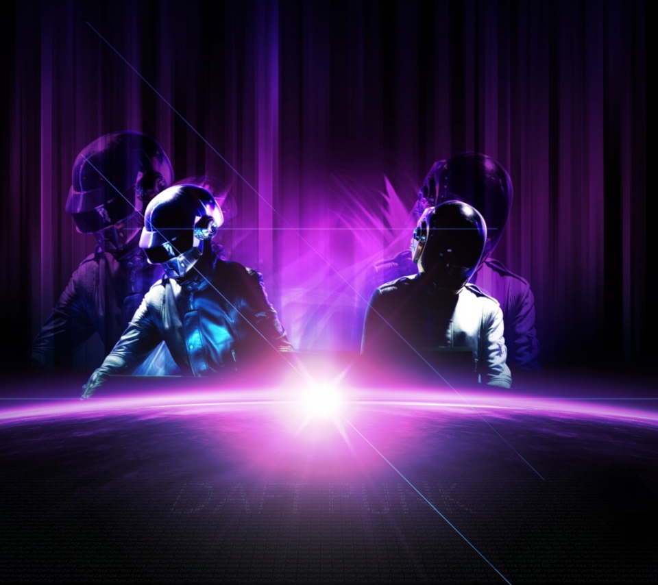 The Radiance of Daft Punk wallpaper 960x854