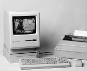 Fondo de pantalla Macintosh Plus 176x144