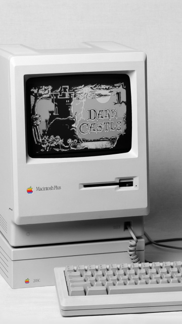 Fondo de pantalla Macintosh Plus 360x640