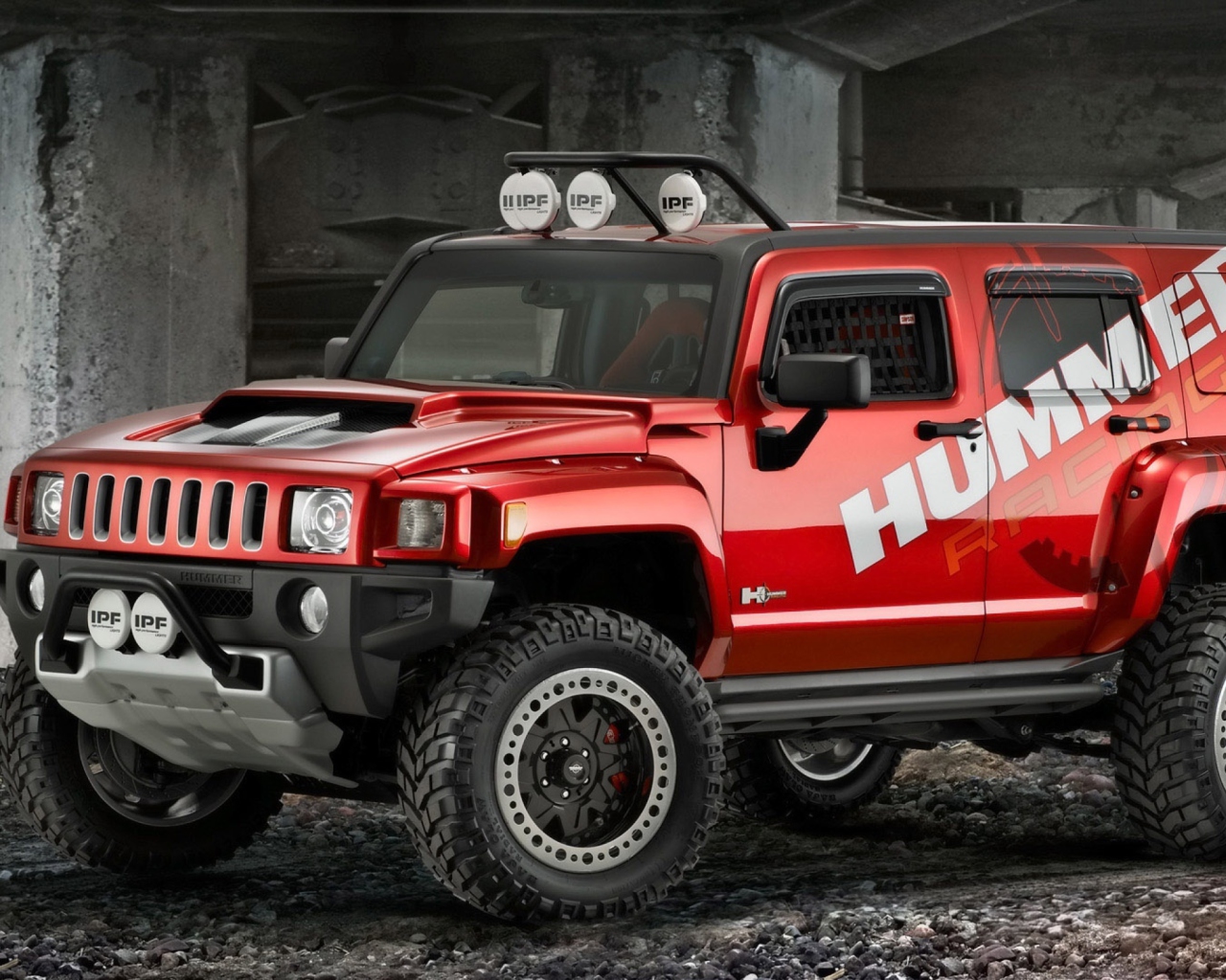 Das Hummer H3 Wallpaper 1280x1024