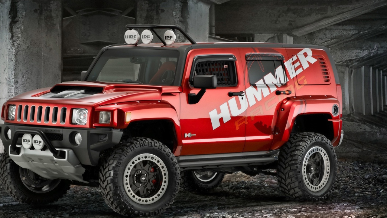 Fondo de pantalla Hummer H3 1280x720