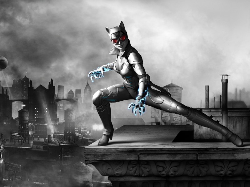 Sfondi Batman - Arkham City Armored Edition, Catwoman 800x600