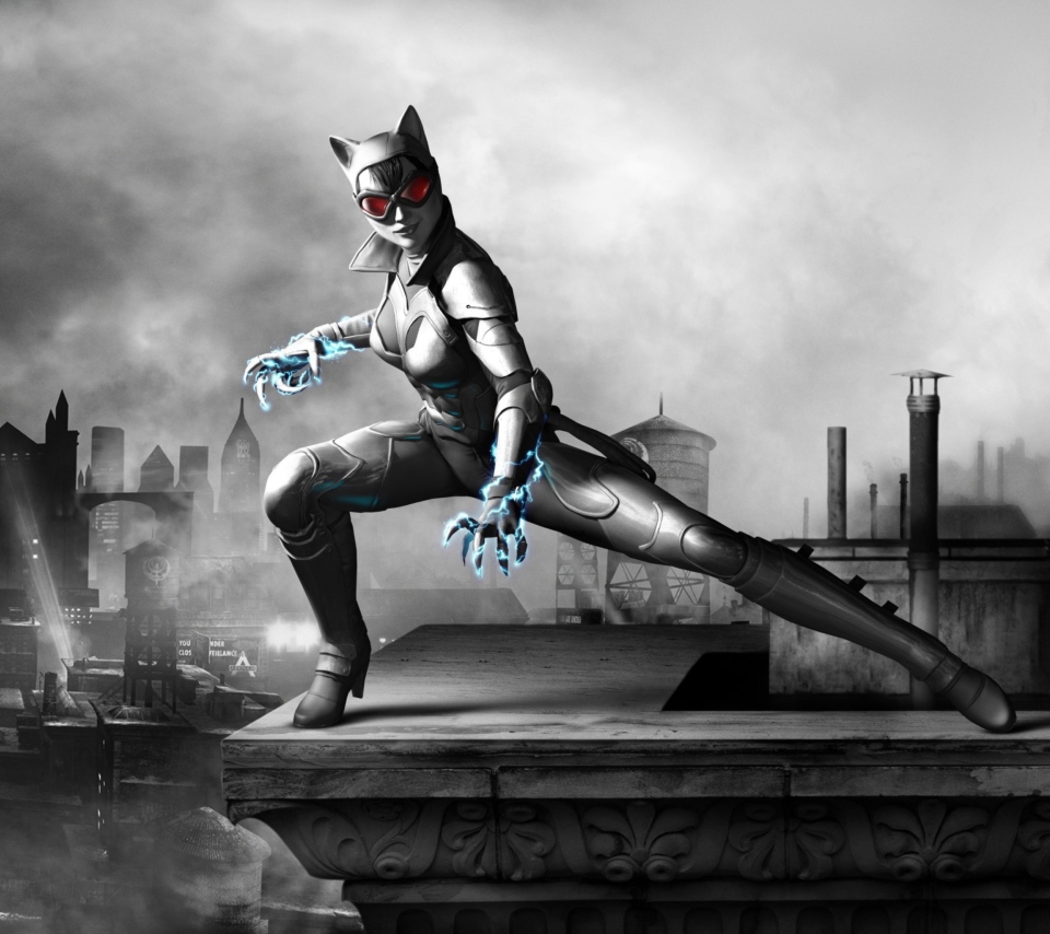 Обои Batman - Arkham City Armored Edition, Catwoman 960x854