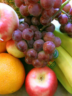 Das Vitamins Fruits Wallpaper 240x320