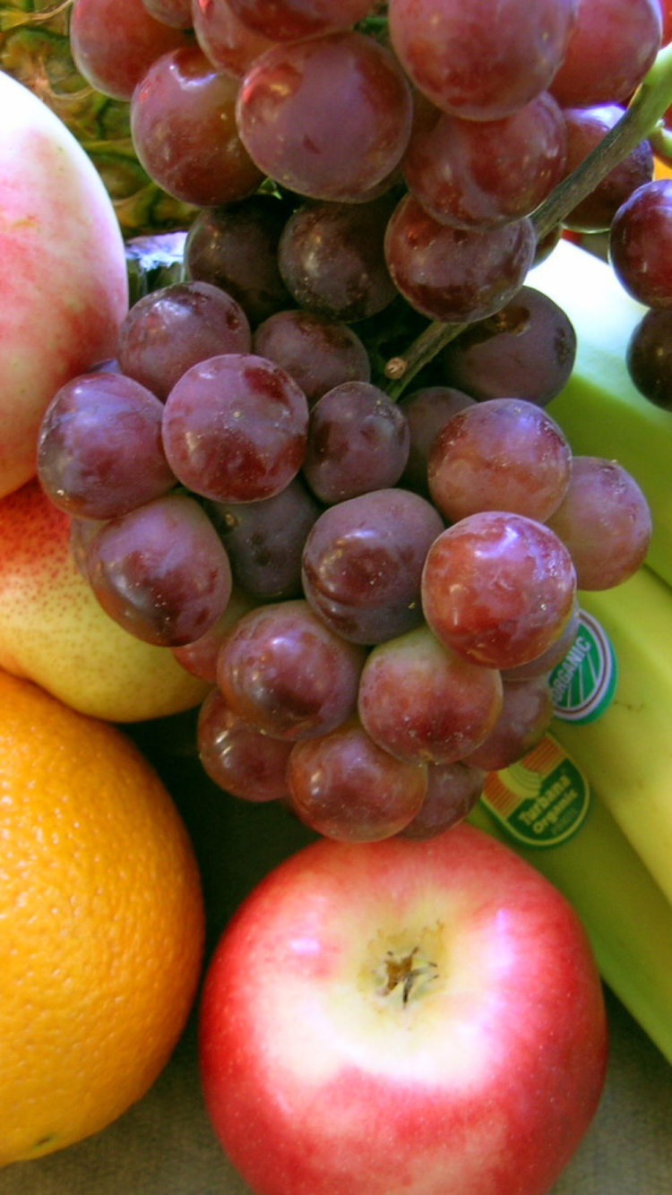 Vitamins Fruits wallpaper 750x1334