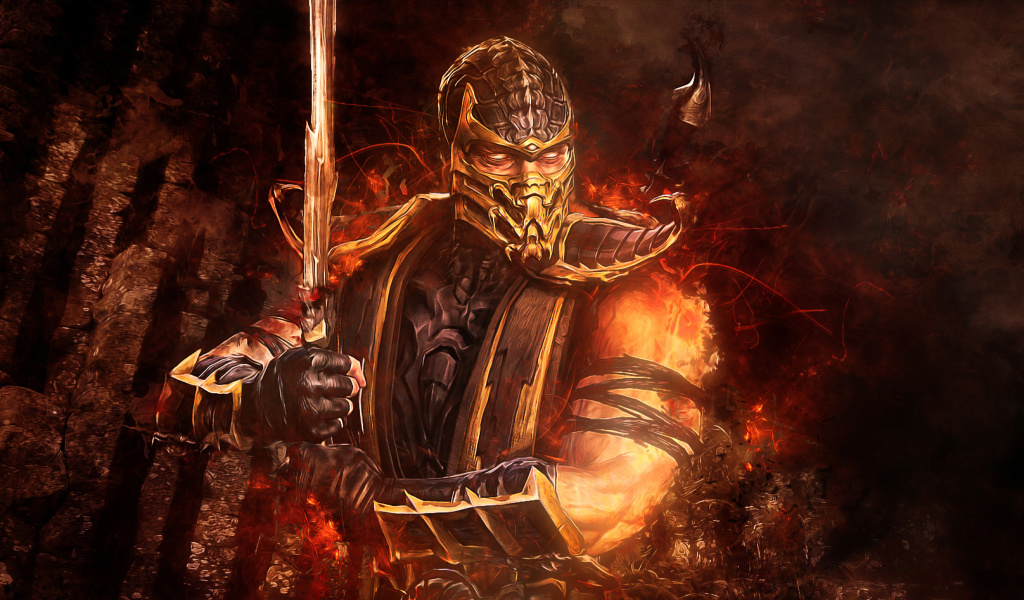 Scorpion in Mortal Kombat screenshot #1 1024x600