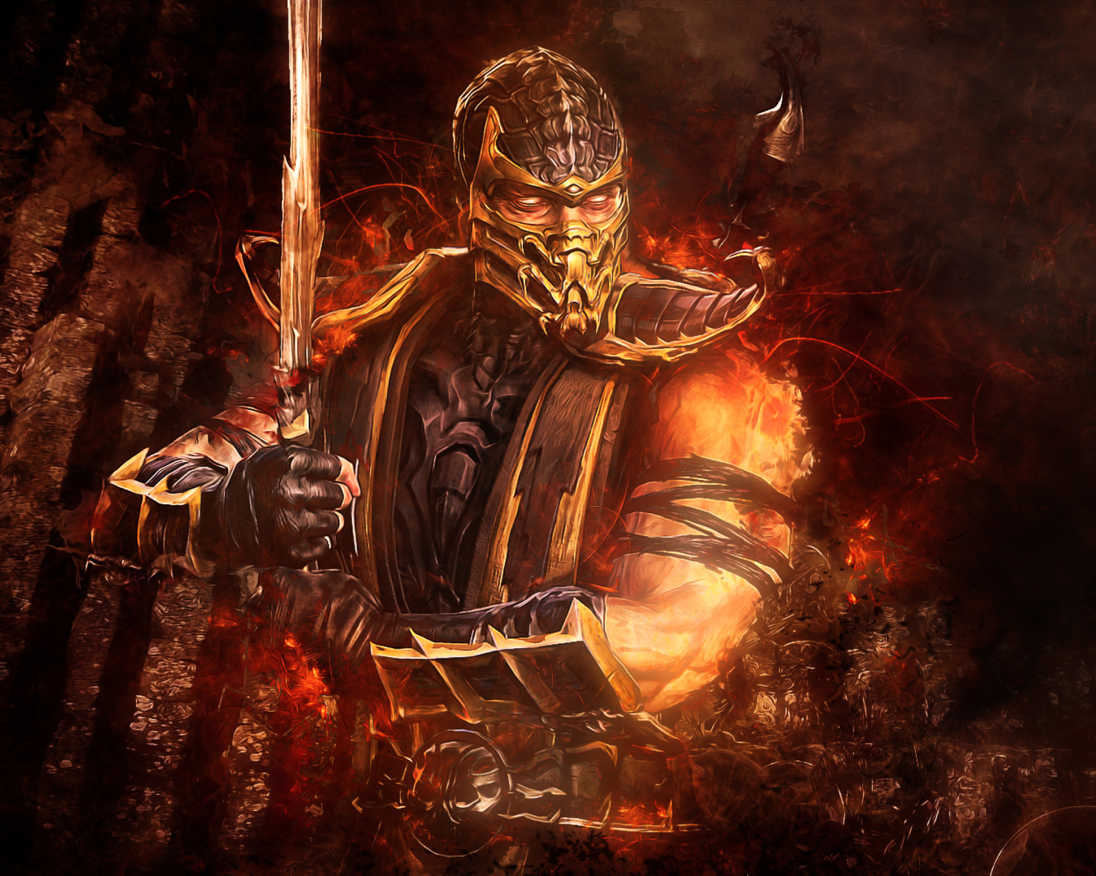 Screenshot №1 pro téma Scorpion in Mortal Kombat 1600x1280