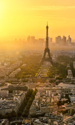 Fondo de pantalla Paris In Sunlight 240x400