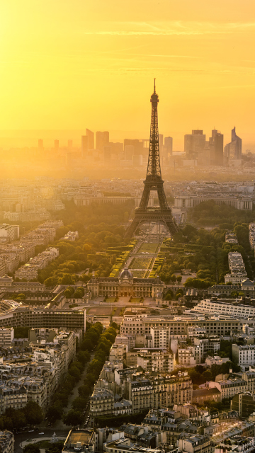 Das Paris In Sunlight Wallpaper 360x640