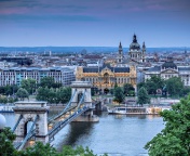 Fondo de pantalla Budapest Pest Embankment 176x144