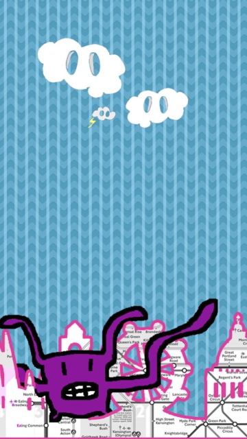 Fondo de pantalla Monster Drawing 360x640