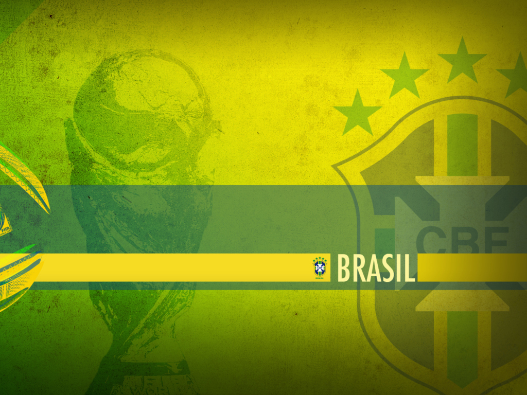 Обои Brazil Football 1024x768