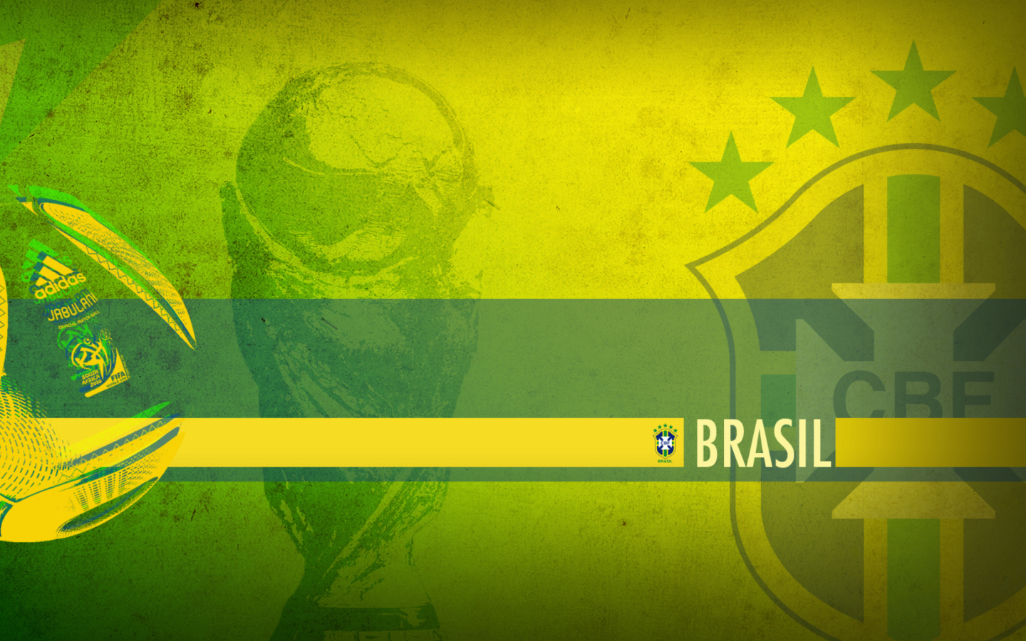 Das Brazil Football Wallpaper 1440x900