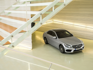 Das 2014 Mercedes Benz C Class C250 Wallpaper 320x240