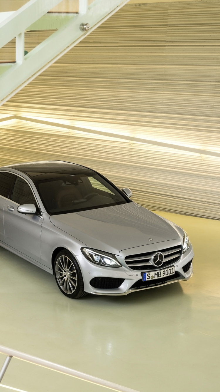 2014 Mercedes Benz C Class C250 wallpaper 750x1334