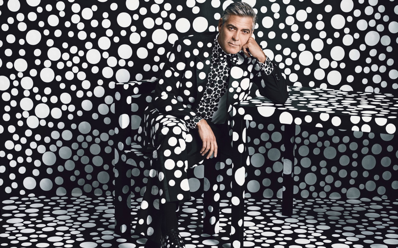 George Clooney Creative Photo screenshot #1 1280x800