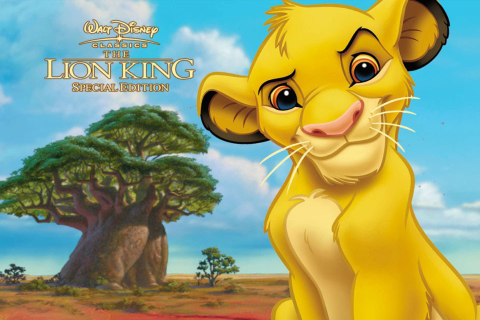 Fondo de pantalla The Lion King 480x320