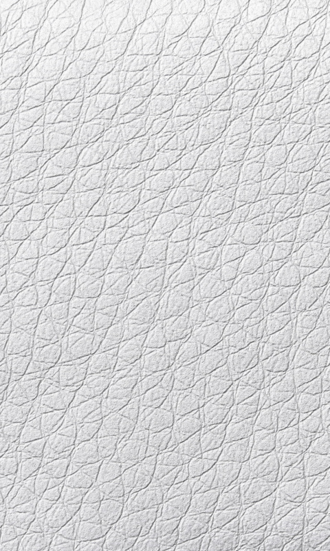 Sfondi White Leather 480x800
