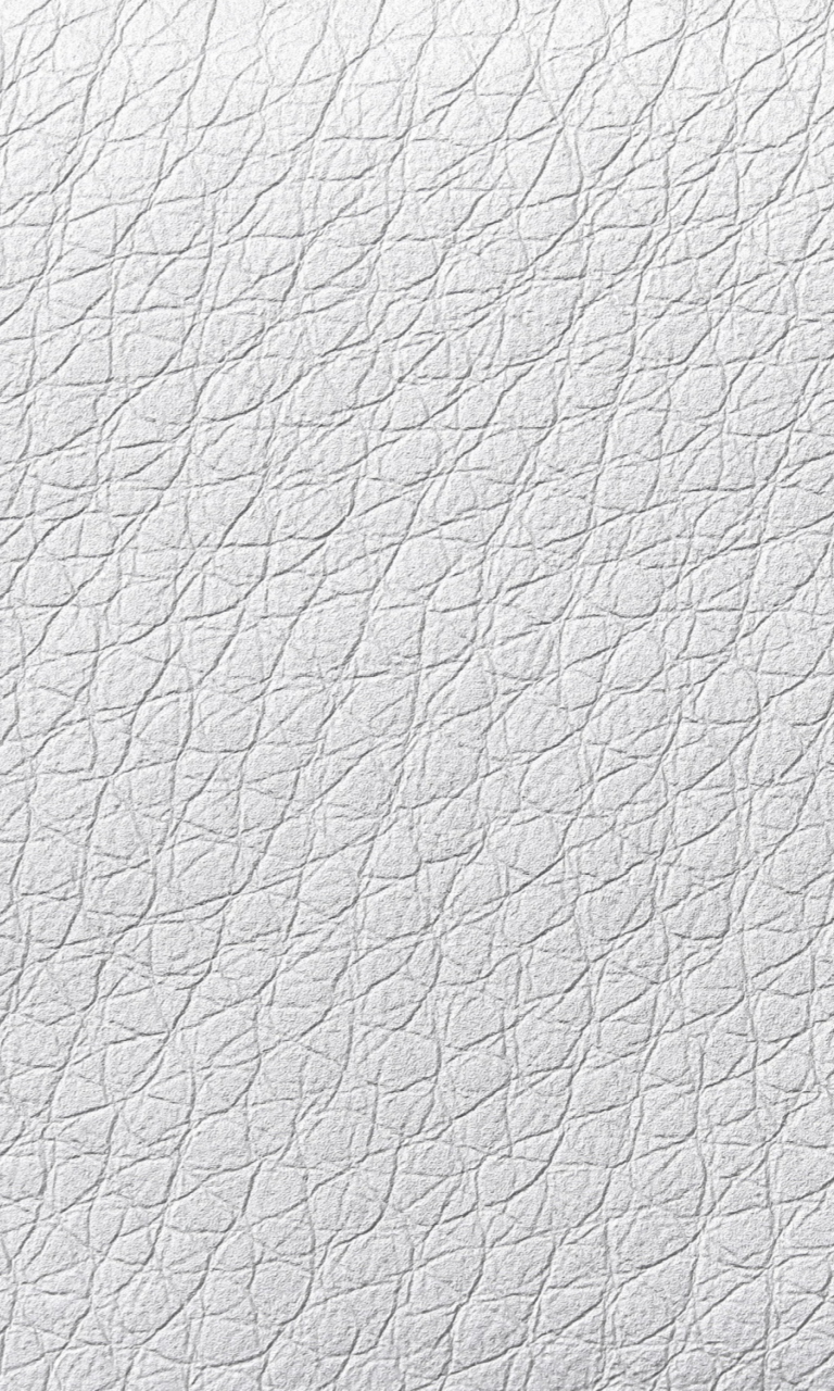 Fondo de pantalla White Leather 768x1280