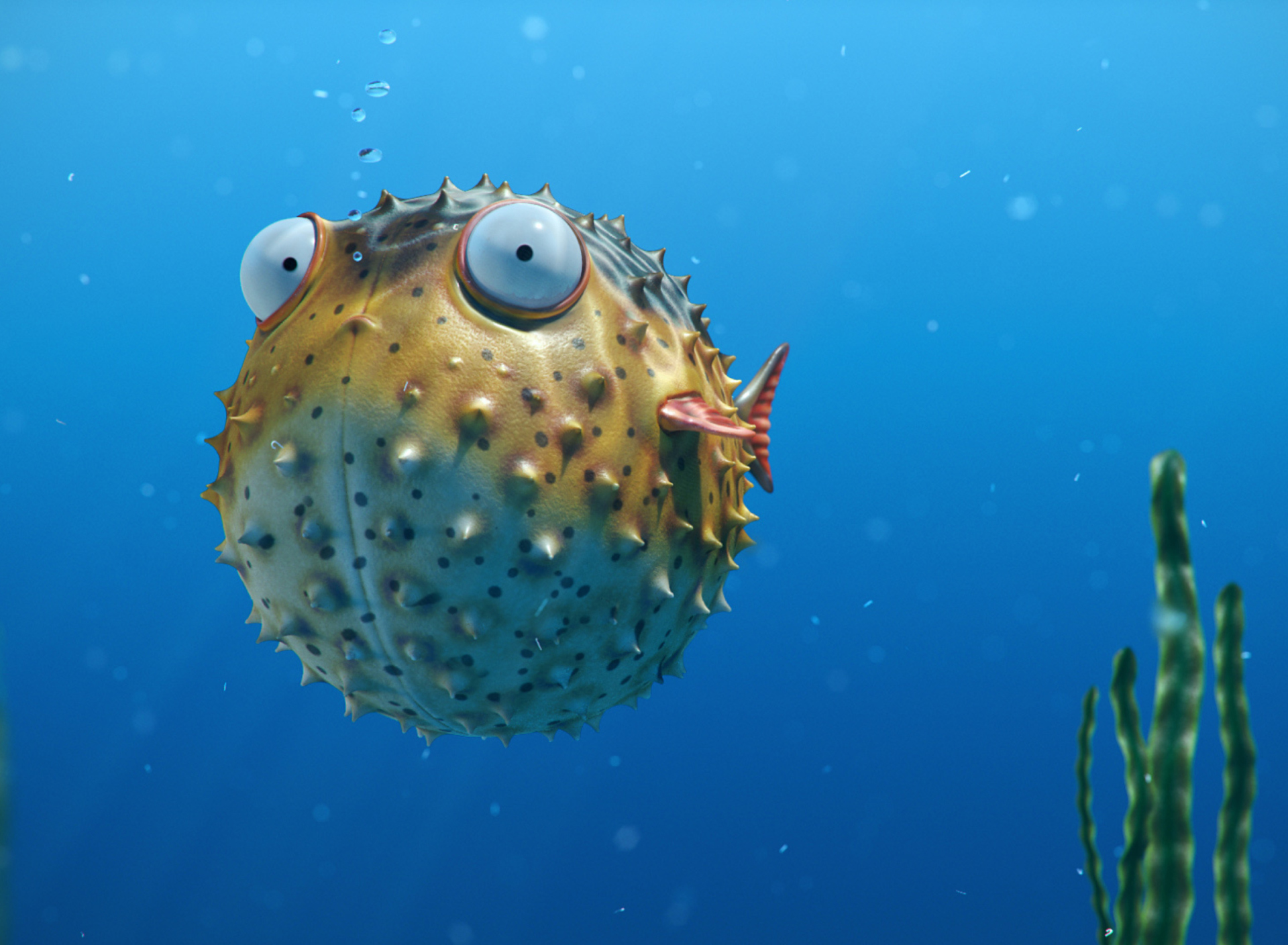 Funny Bubble Fish screenshot #1 1920x1408