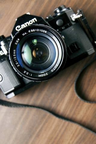 Vintage Canon wallpaper 320x480