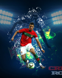 Обои Cristiano Ronaldo 128x160