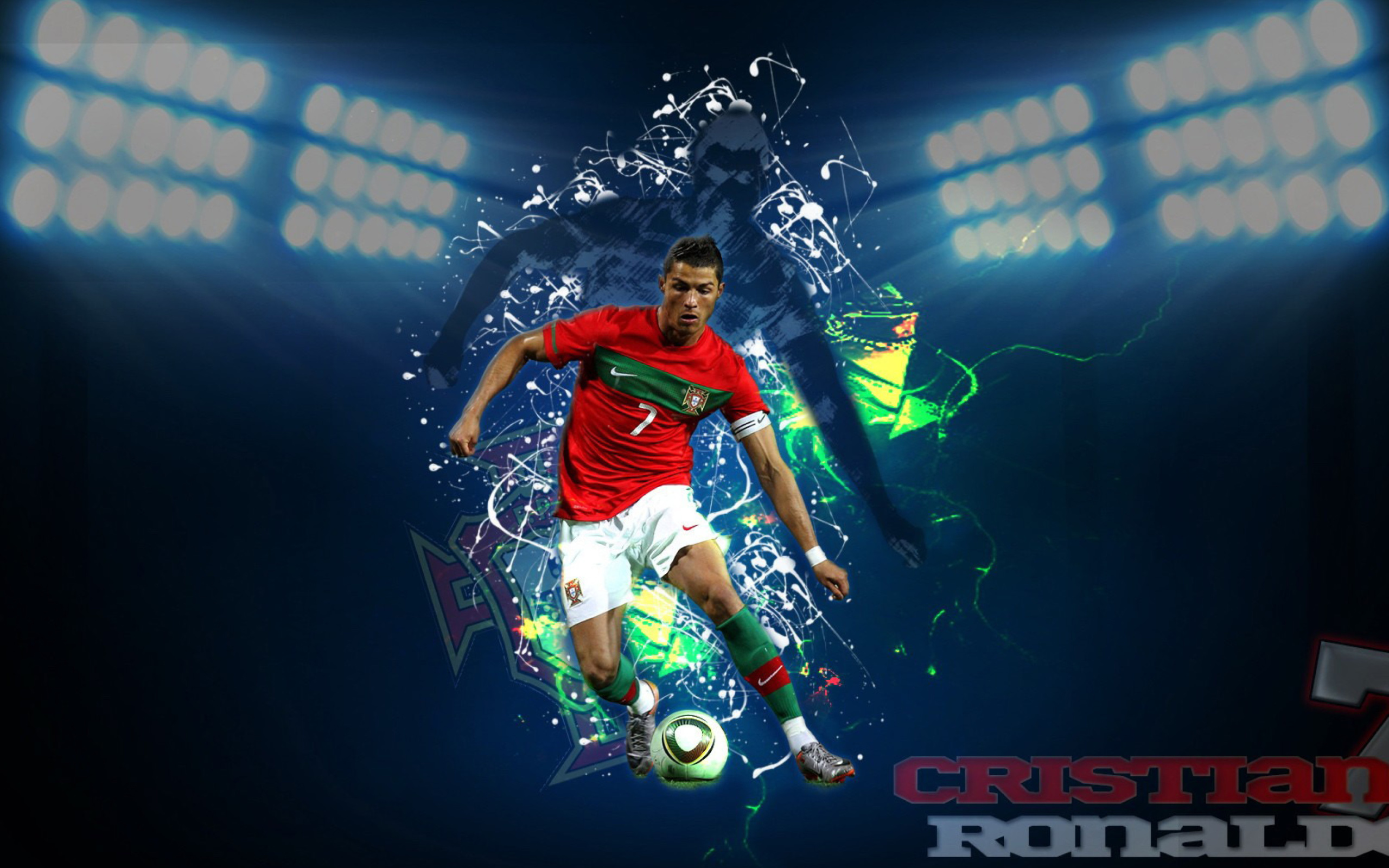 Обои Cristiano Ronaldo 2560x1600